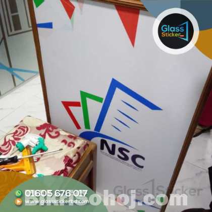 Sliding Door Glass Sticker.